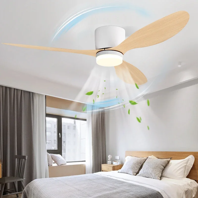 Decor Lighting Ceiling Fans - Moderne LED-Deckenventilatorleuchten, dekorative Lichter für niedrige