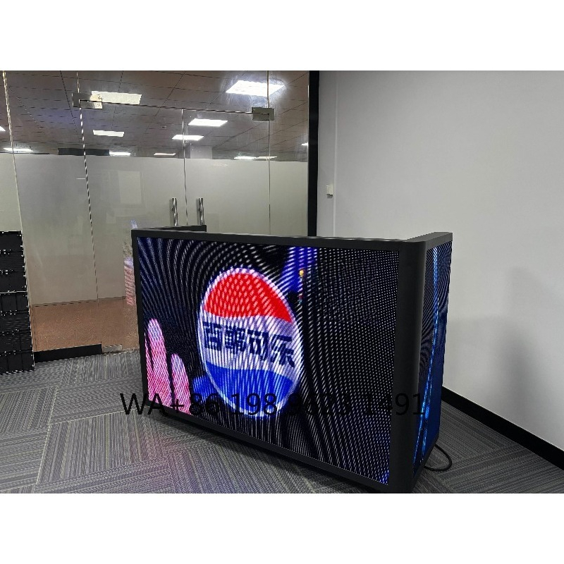 Lighting Decoration Stand - Tragbare DJ-Kabinen-Fassade LED-Videowand-Display für Nachtclub, Bar,
