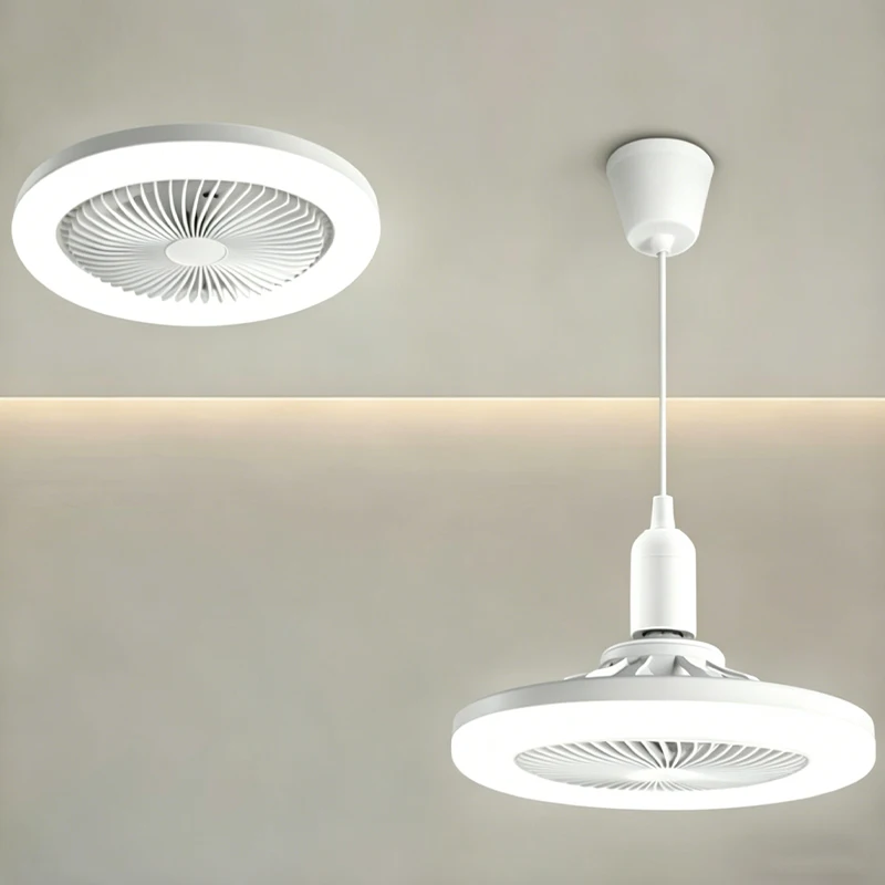 Decor Lighting Ceiling Fans - 2-in-1-Deckenventilator mit Lampe, 3 Geschwindigkeitsstufen, verstellbar,