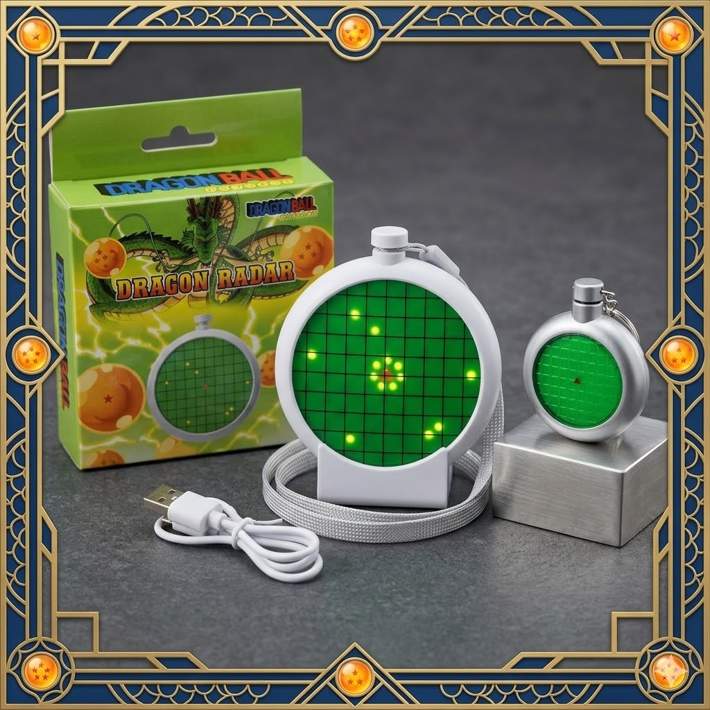 Pendant Light Shade - Cartoon Dragon Ball Radar Schlüsselanhänger, USB