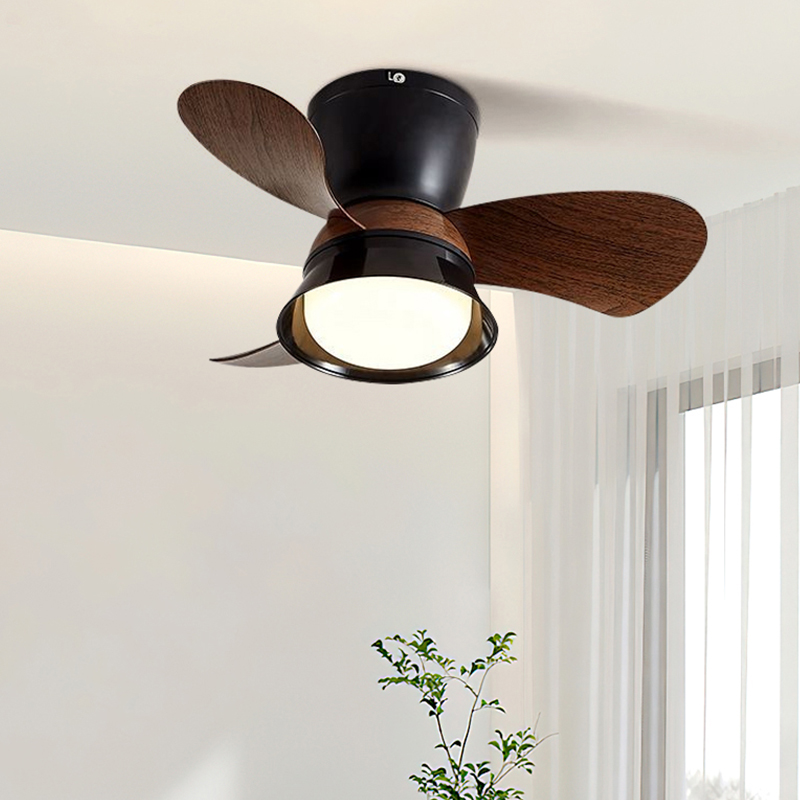 Decor Lighting Ceiling Fans - Deckenventilatoren mit LED-Lampe, hoher Wind, 3-Gang-Silent-Ventilatoren,