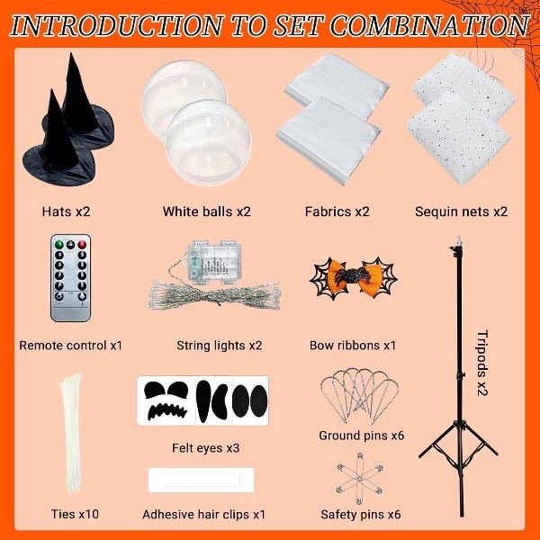 2er-Pack Halloween-Dekoratione – Decor Lighting Pack Bewertung und Preis