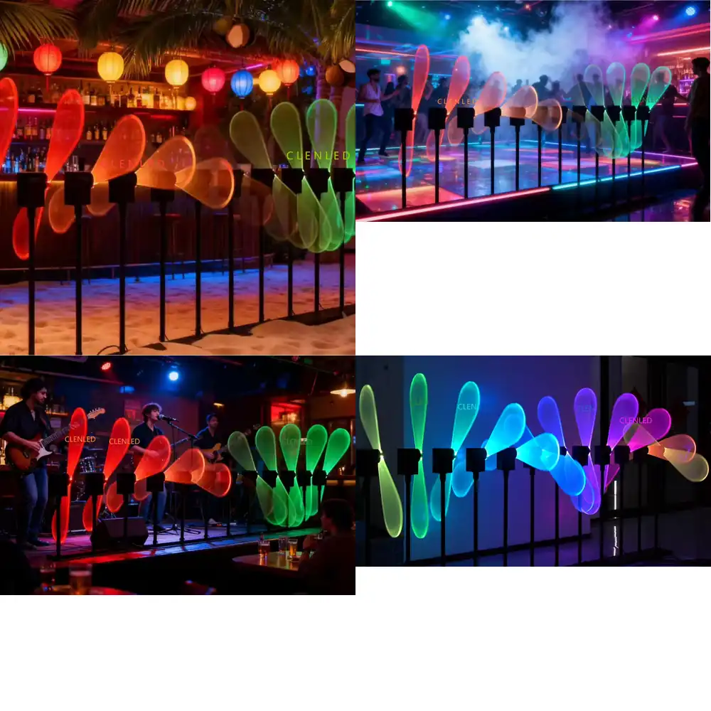 360-Grad-Rotation 24V RGB LED  – Decor Lighting Fans Bewertung und Preis