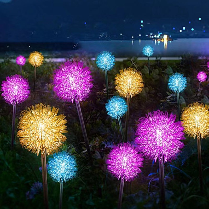 10er-Set Solar-Löwenzahn-Kugel – Lighting Christmas Decor Bewertung und Preis