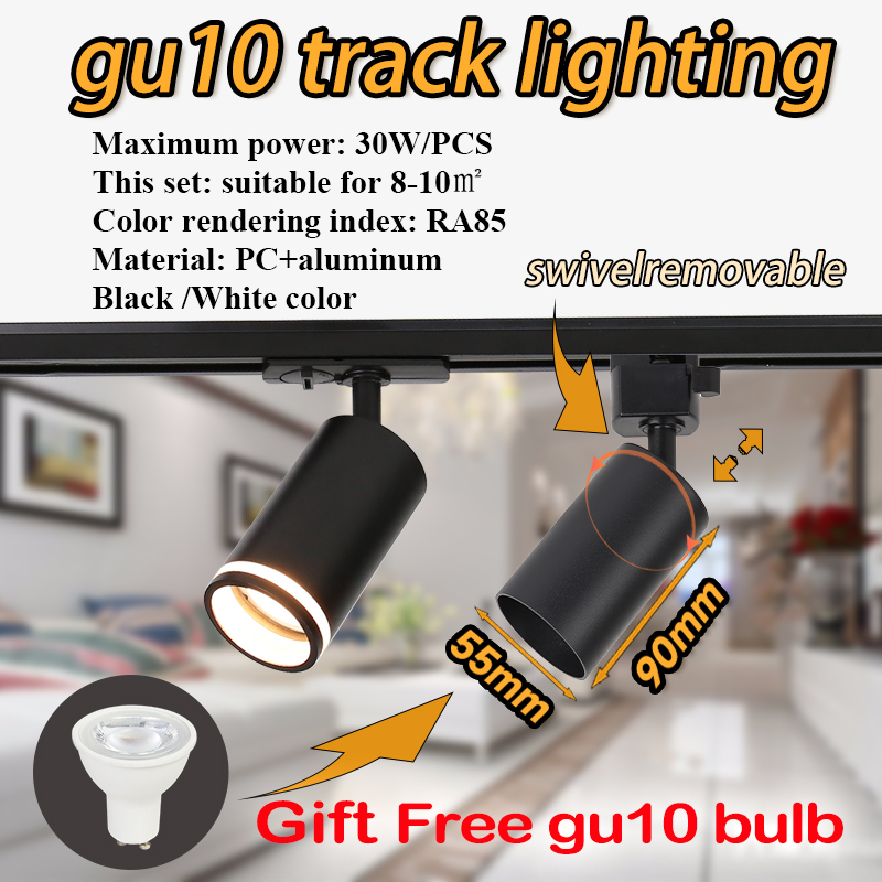 Tracklight GU10 Strahler GU10  – Decor Lighting Fixtures Bewertung und Preis
