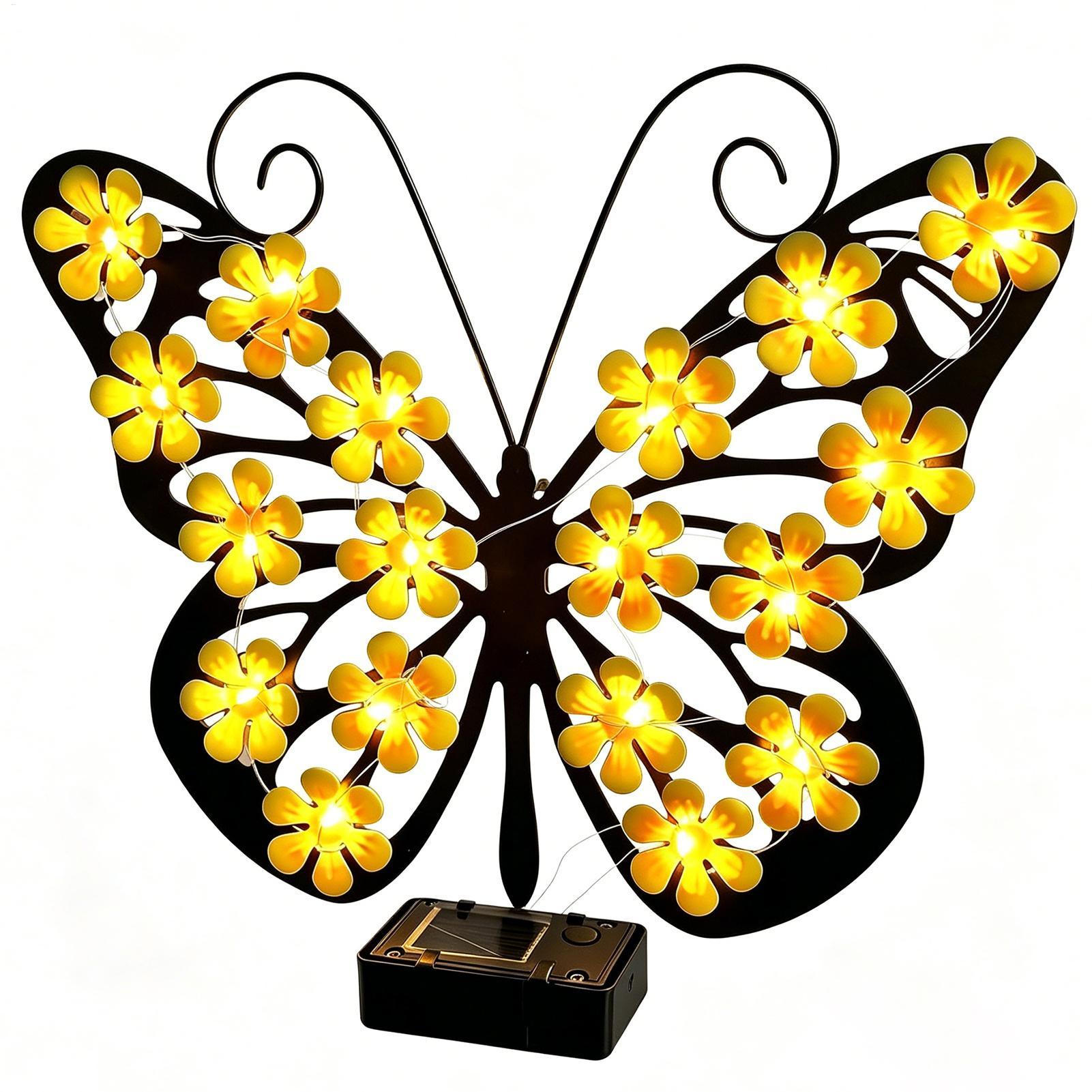 Solar-Gartenleuchten, Metallku – Lighting Metal Wall Decor Bewertung und Preis