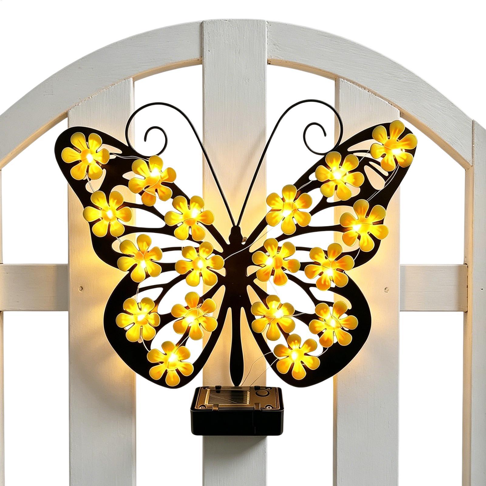Solar-Gartenleuchten, Metallku – Lighting Metal Wall Decor Bewertung und Preis