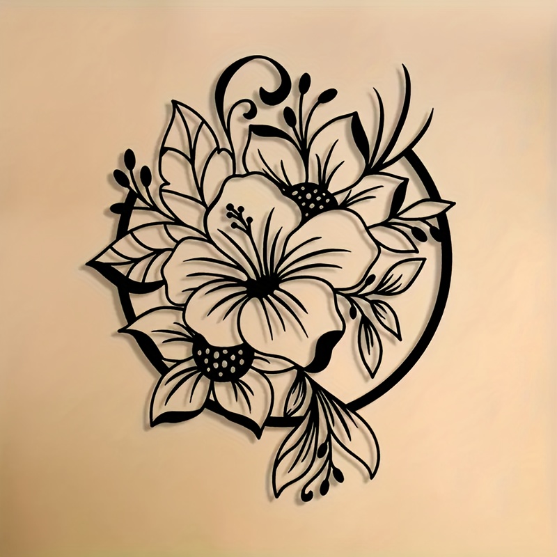 CIFBUY Metall-Wandkunst, Lilie – Lighting Metal Wall Decor Bewertung und Preis