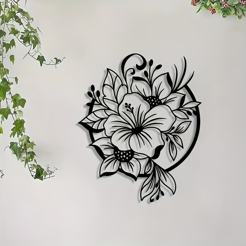 CIFBUY Metall-Wandkunst, Lilie – Lighting Metal Wall Decor Bewertung und Preis