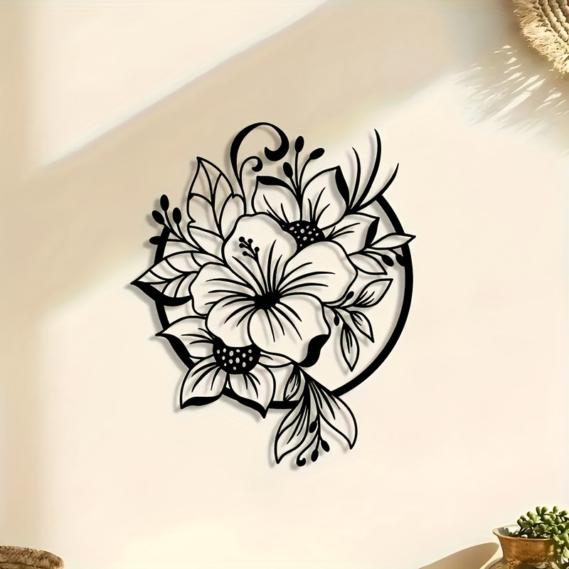 CIFBUY Metall-Wandkunst, Lilie – Lighting Metal Wall Decor Bewertung und Preis