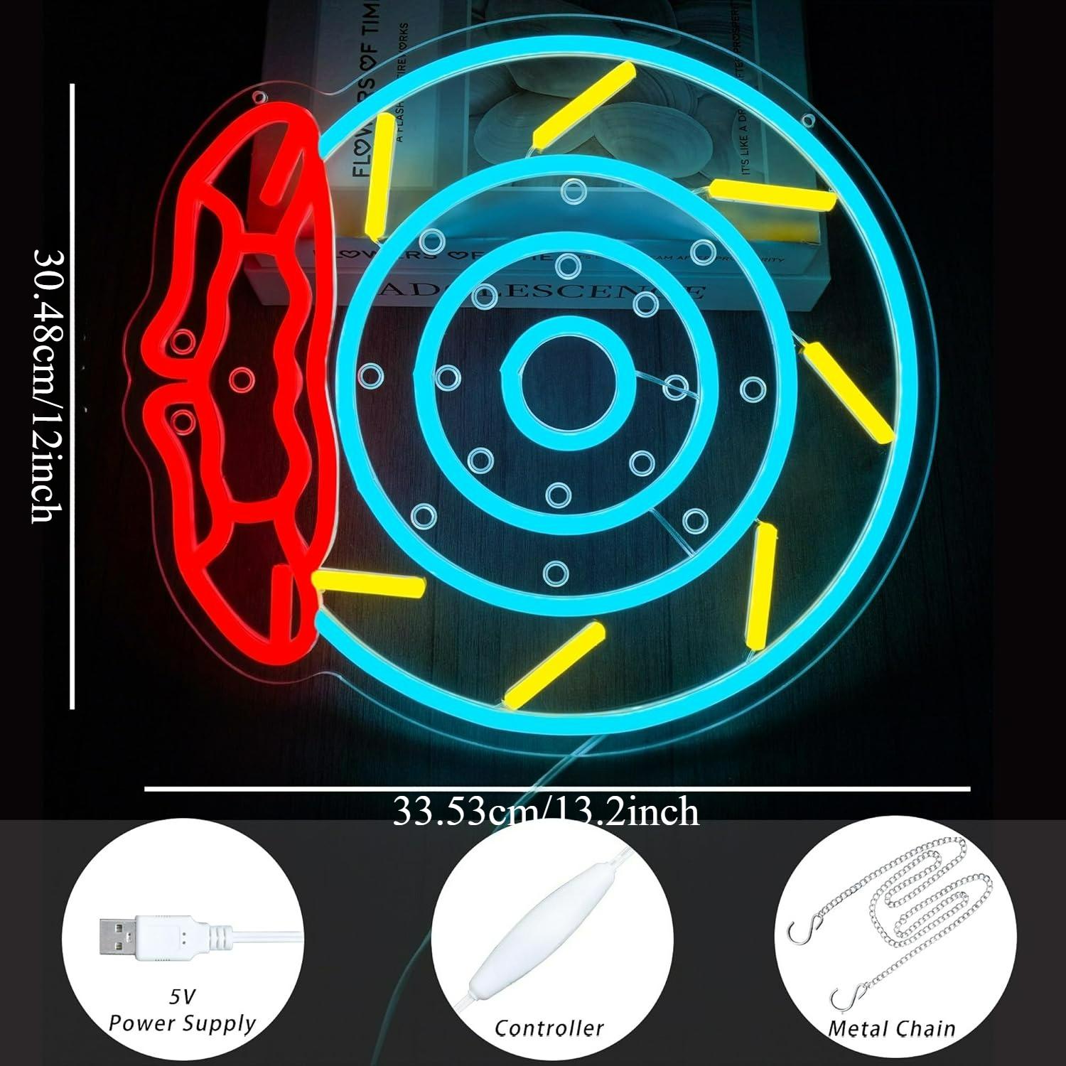 Bremsbeläge Neon-Schild LED Ga – Decor Lighting Fans Bewertung und Preis