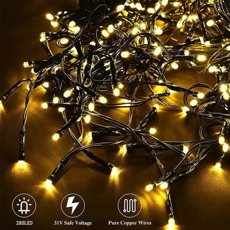 USB LED Lichterkette, Wasserdi – Lighting Christmas Decor Bewertung und Preis