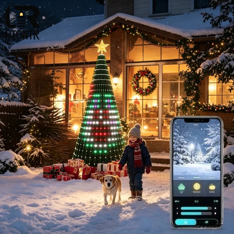 Weihnachtsstern-Baumbeleuchtun – Lighting Christmas Decor Bewertung und Preis