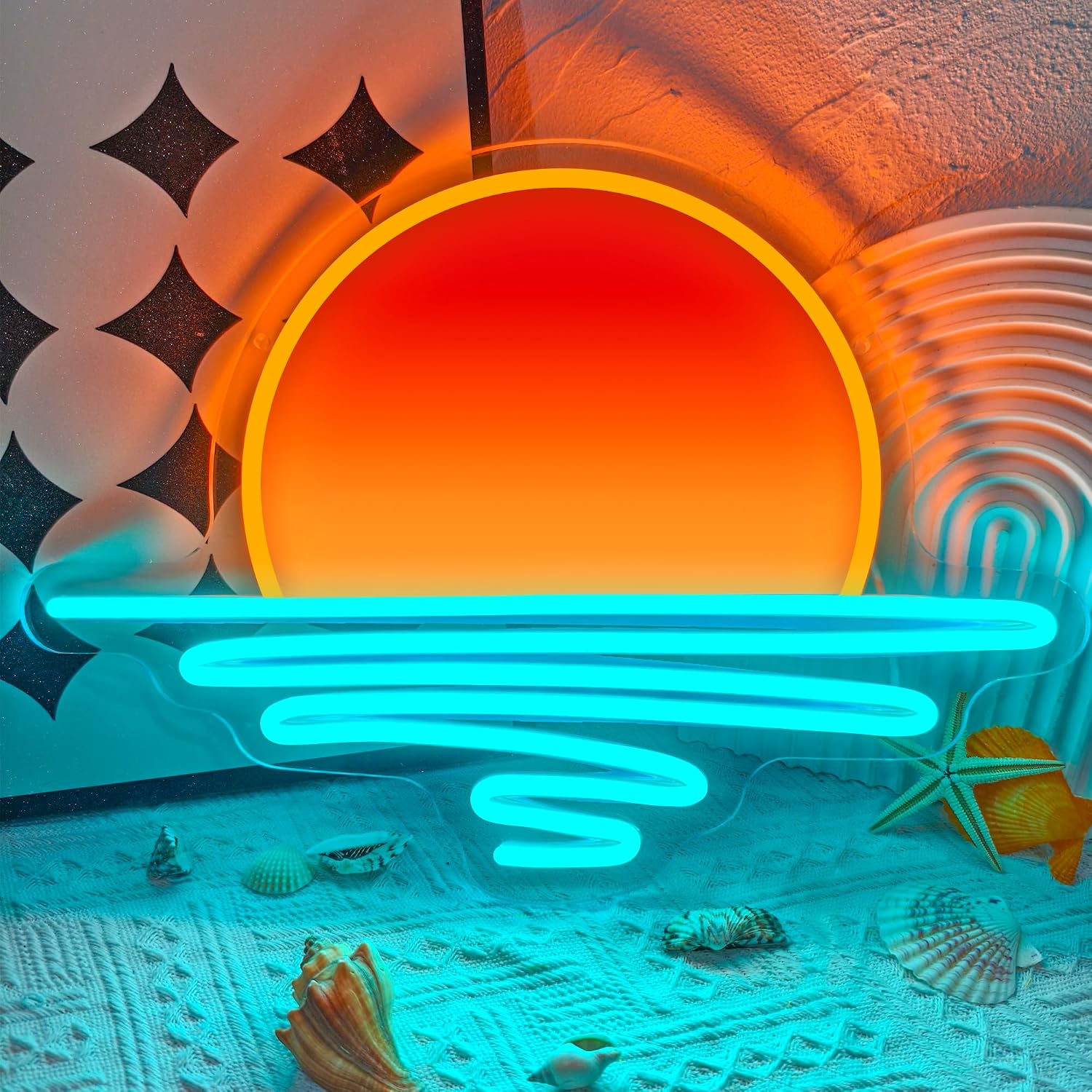 Sonnenaufgang Sonnenuntergang  – Lighting Decor Sunrise Bewertung und Preis