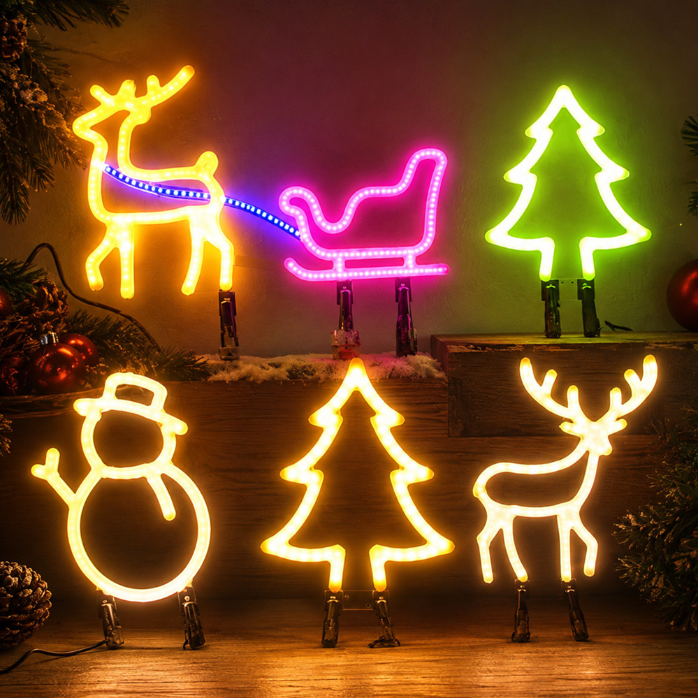 Weihnachtsdekoration LED-Neons – Lighting Christmas Decor Bewertung und Preis