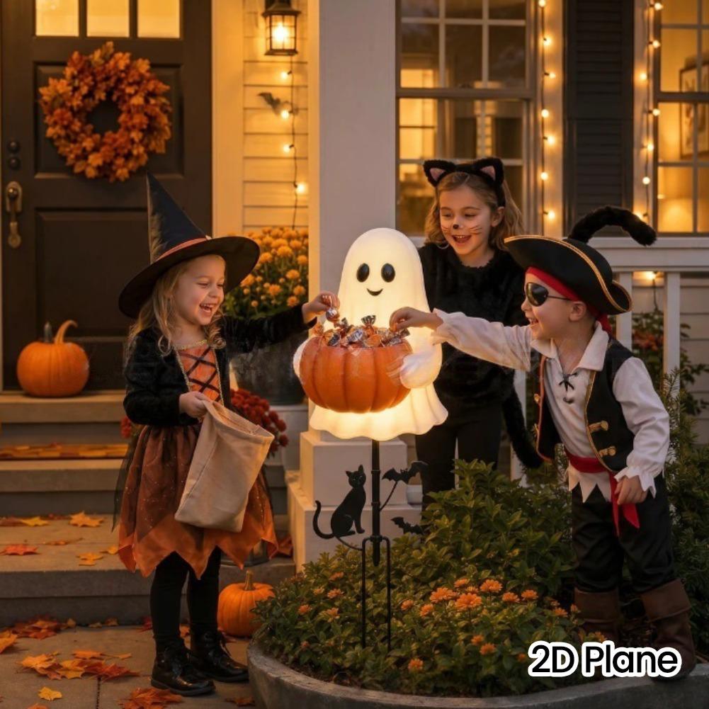 2026 Halloween Geister-Kürbis- – Lighting Decoration Stand Bewertung und Preis