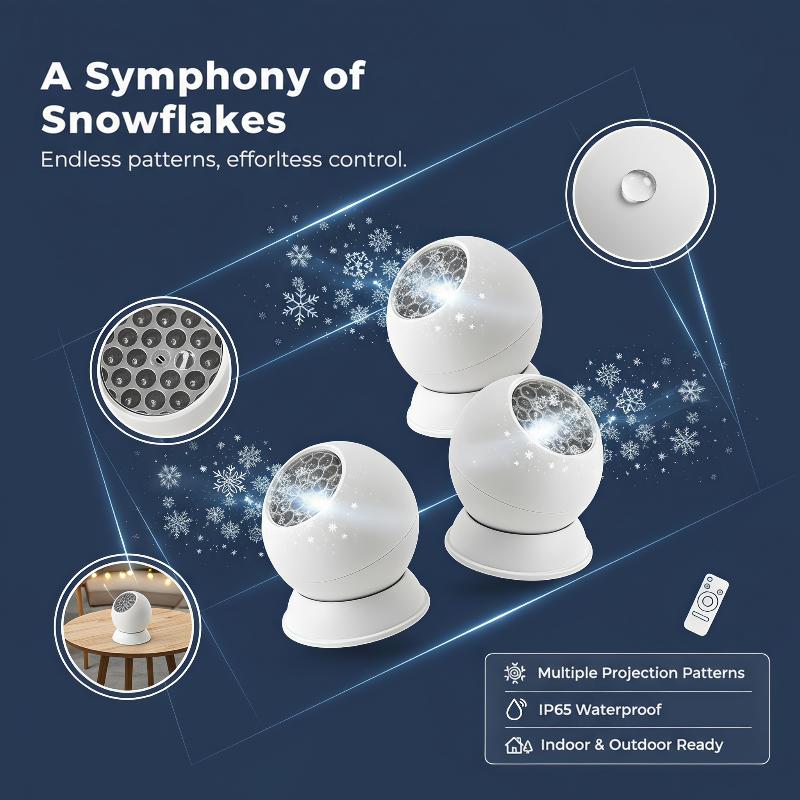 Exquisite LED-Schneeflocken-We – Lighting Christmas Decor Bewertung und Preis