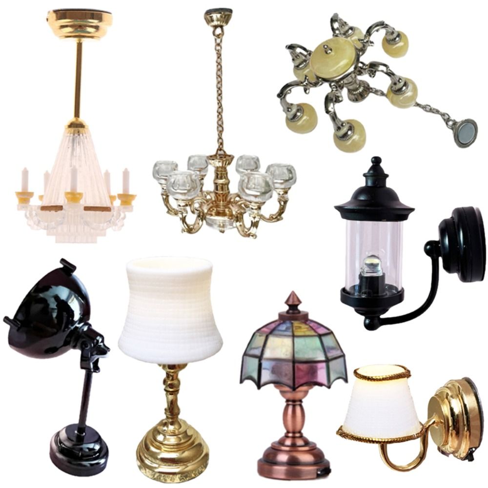 Antike Skala Puppenhaus Miniat – Lighting Metal Wall Decor Bewertung und Preis